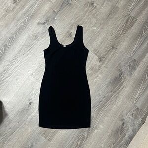 Chic Black Sleeveless Little Black Dress
